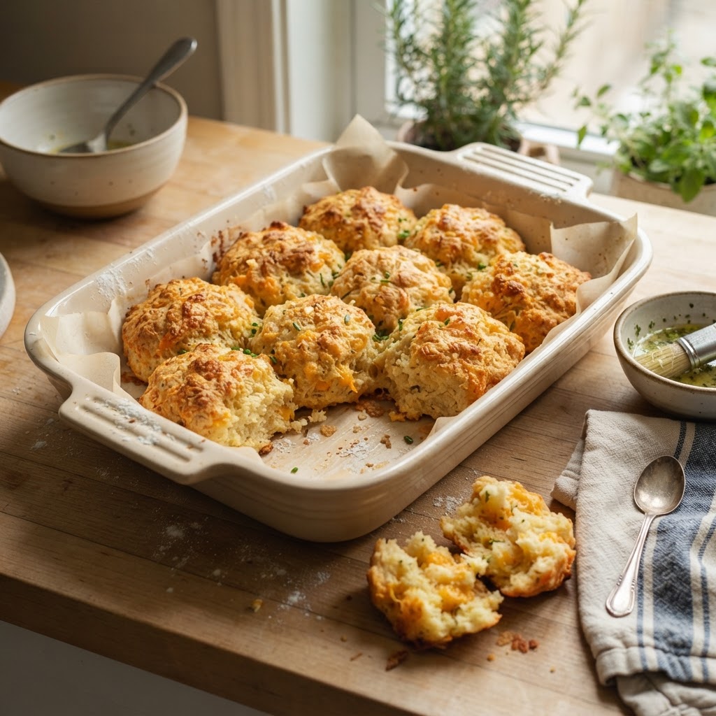 Cheddar Drop Biscuits