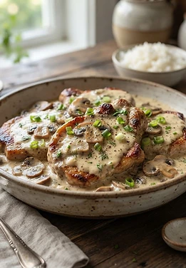 Slow Cooker Creamy Ranch Pork Chops