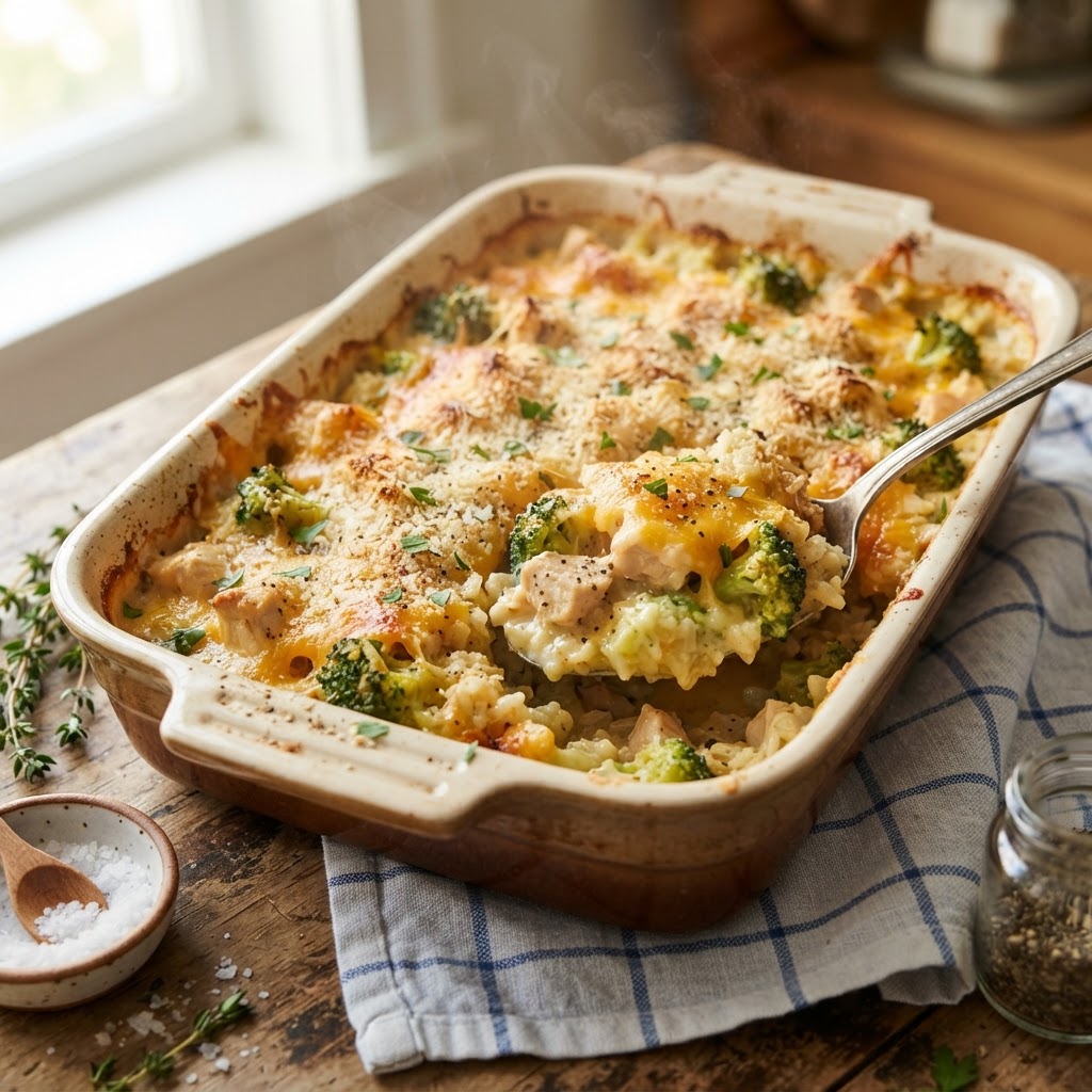 Chicken Broccoli Rice Casserole