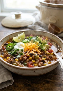 Slow Cooker Taco Soup