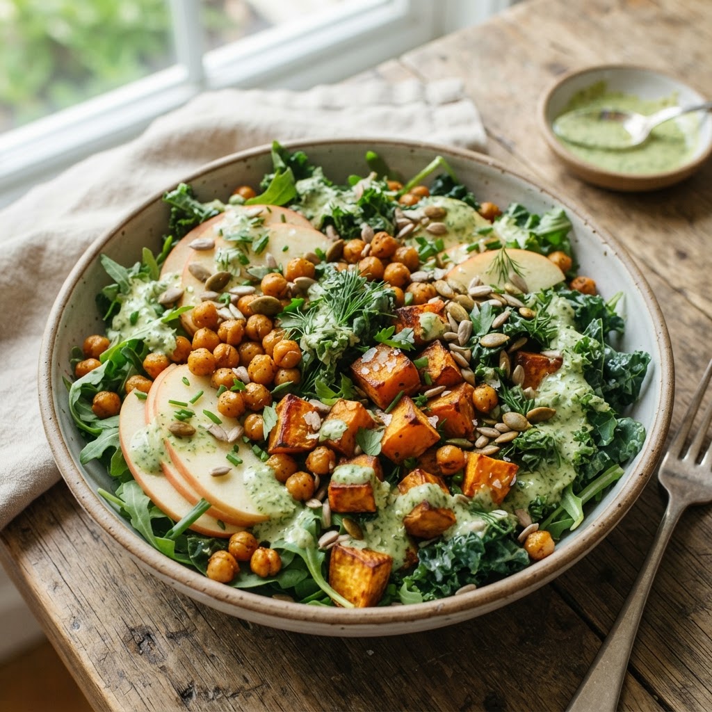 Green Goddess Harvest Salad