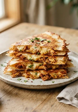 Smoky Chipotle Chicken and Cheese Quesadillas