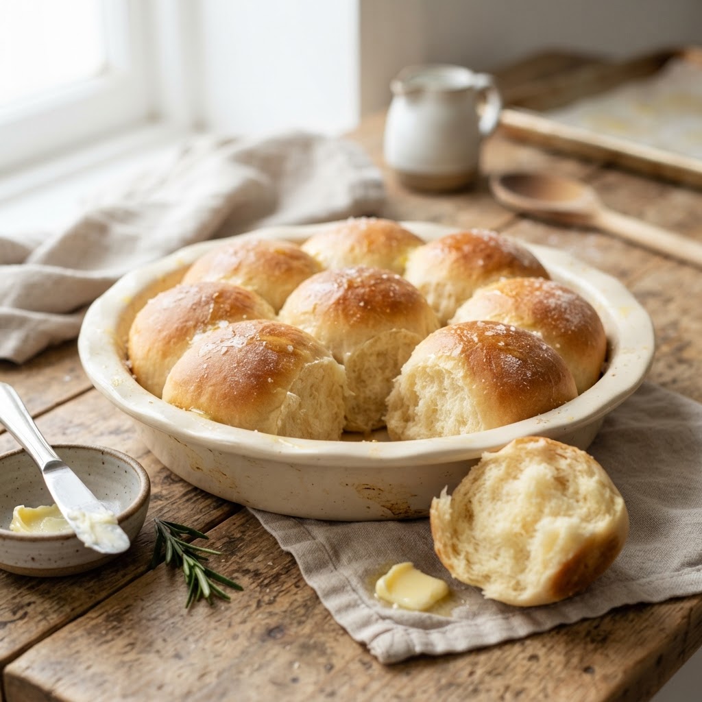 Soft Dinner Rolls