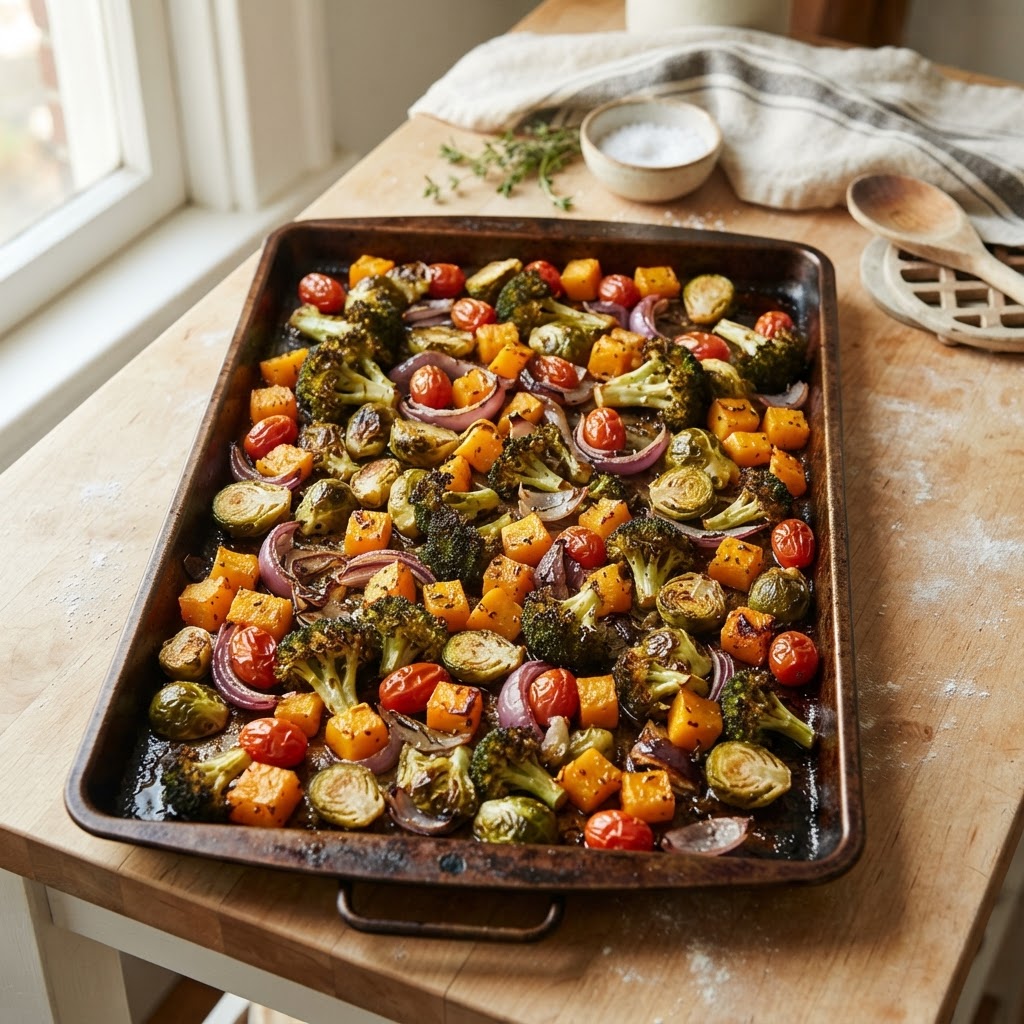 Why Roasted Vegetables Turn Watery Instead of Brown
