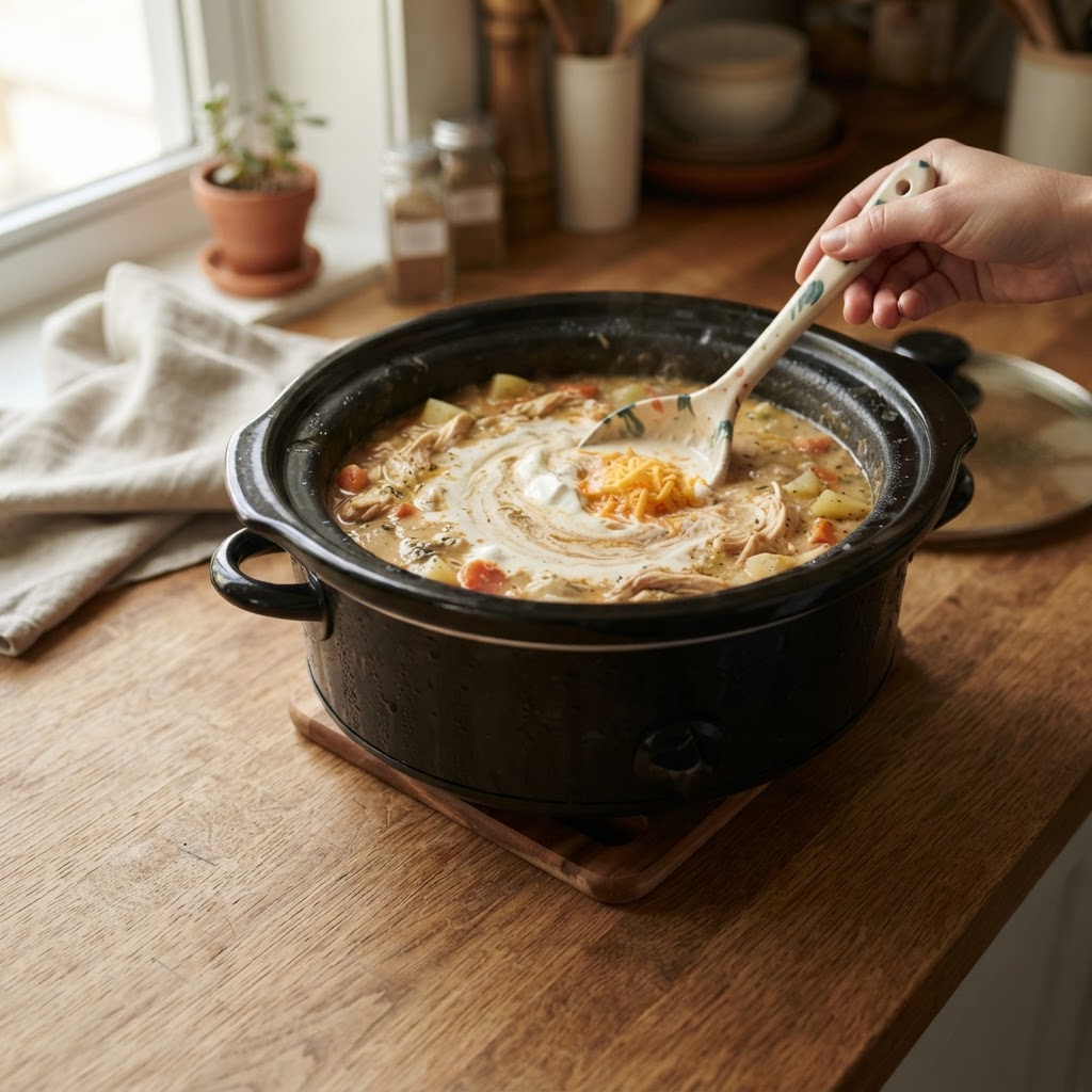 When to Add Dairy to a Slow Cooker