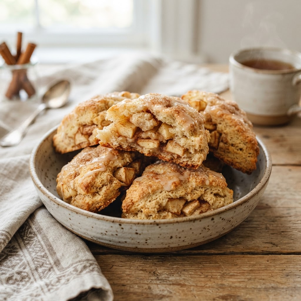 Apple Cinnamon Scones