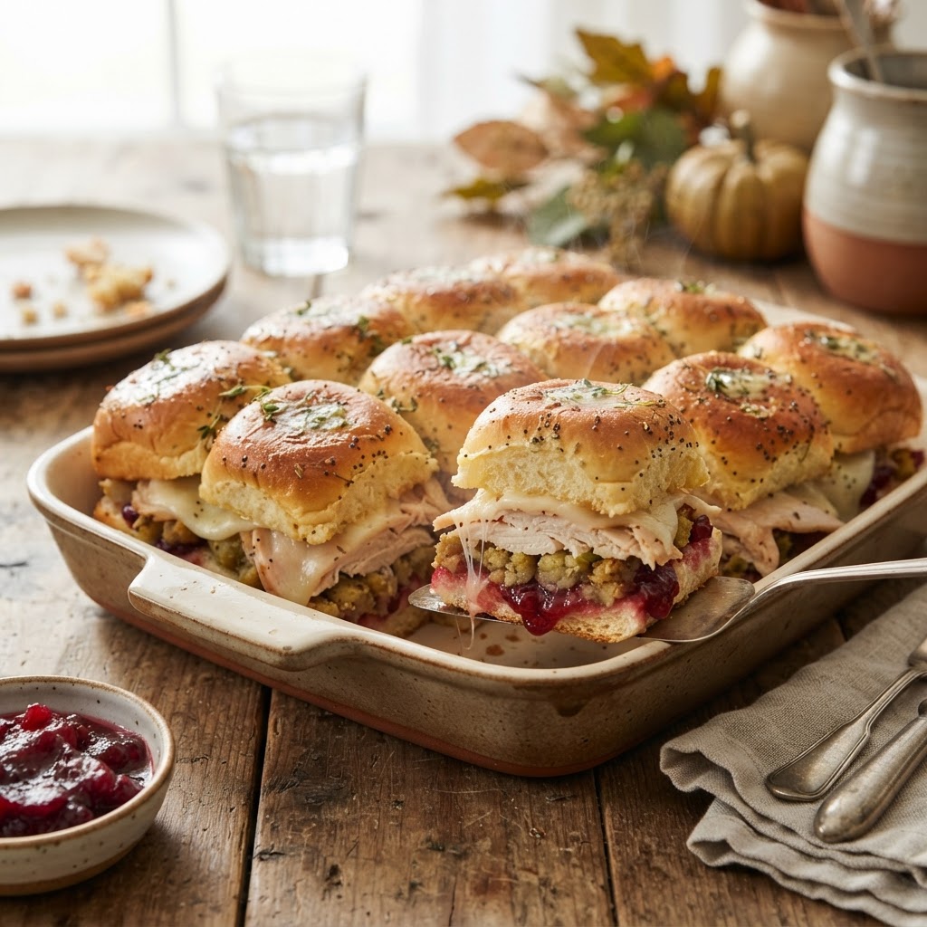 Thanksgiving Leftover Sliders