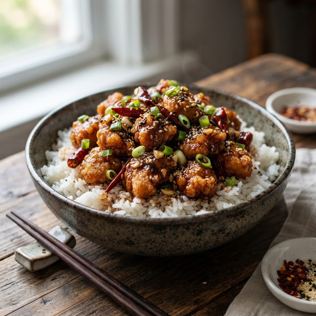 General Tso-Style Chicken