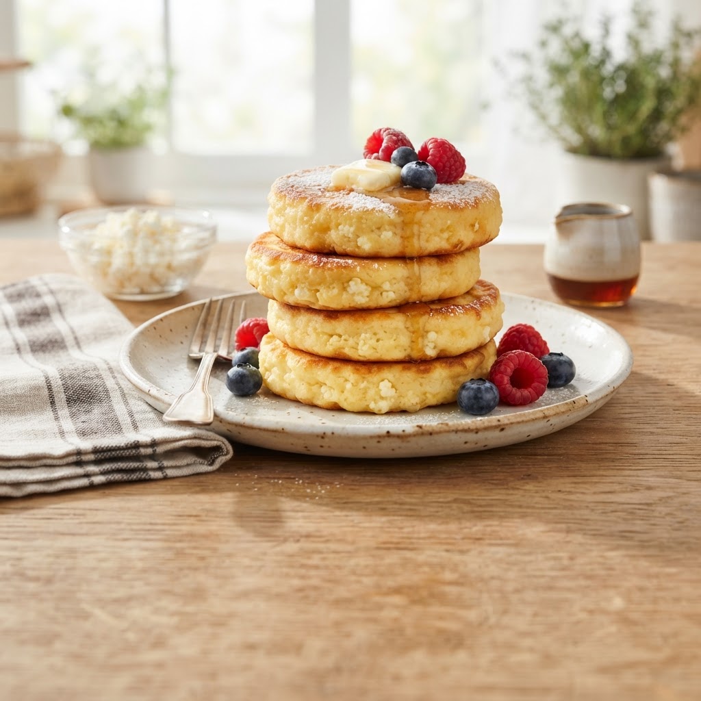 Cottage Cheese Pancakes: How to Keep Them From Falling Apart