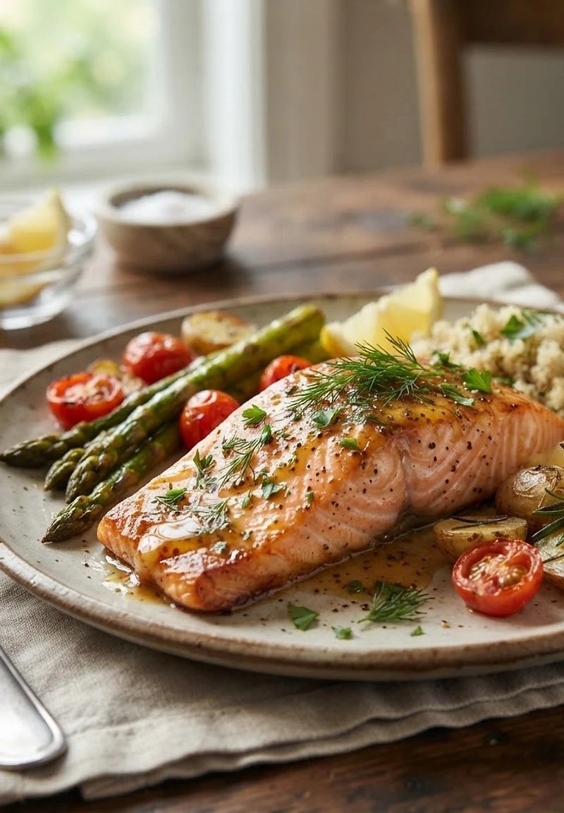 20-Minute Honey Mustard Salmon
