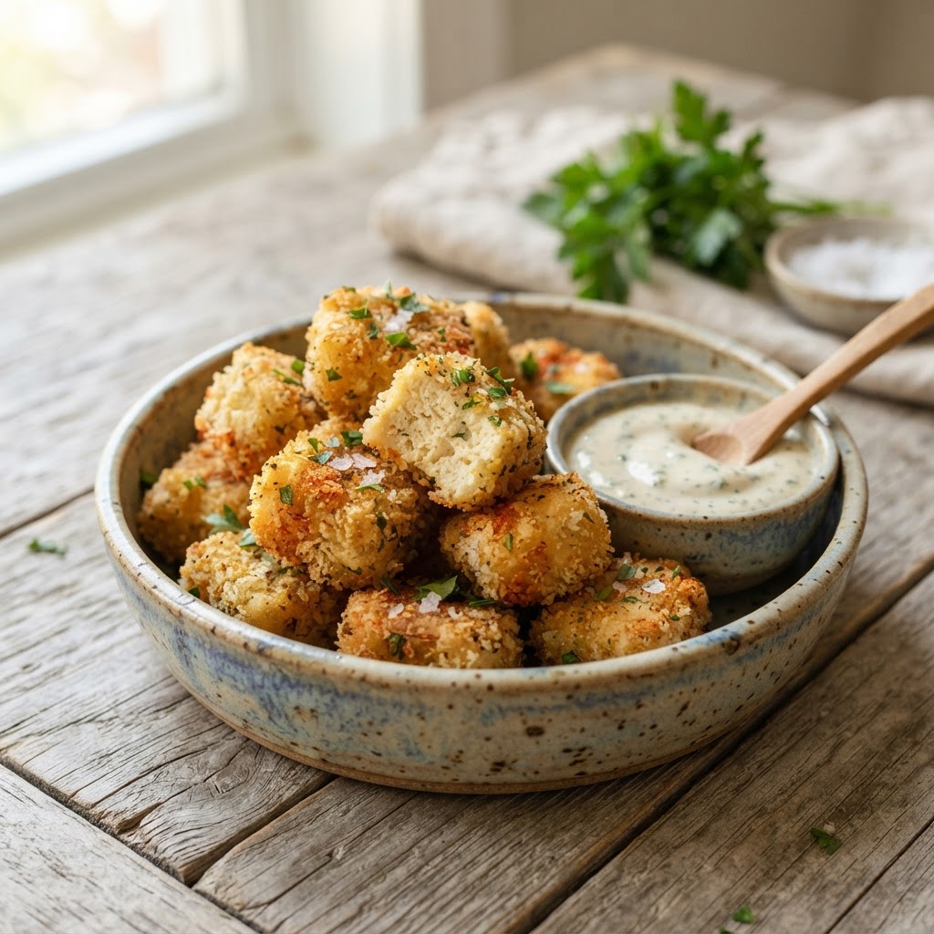 Air Fryer Tofu Nuggets