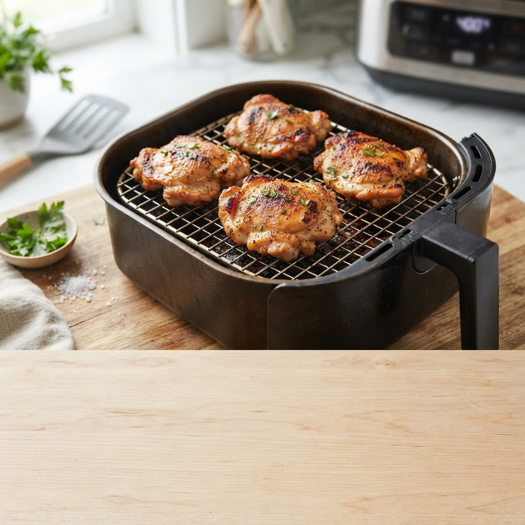 How Long to Air Fry Boneless Chicken Thighs