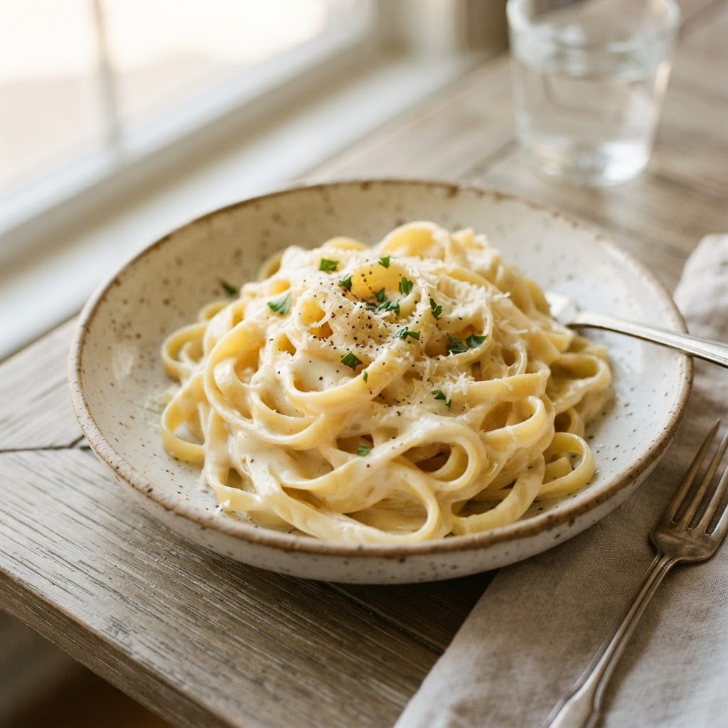 Classic Fettuccine Alfredo
