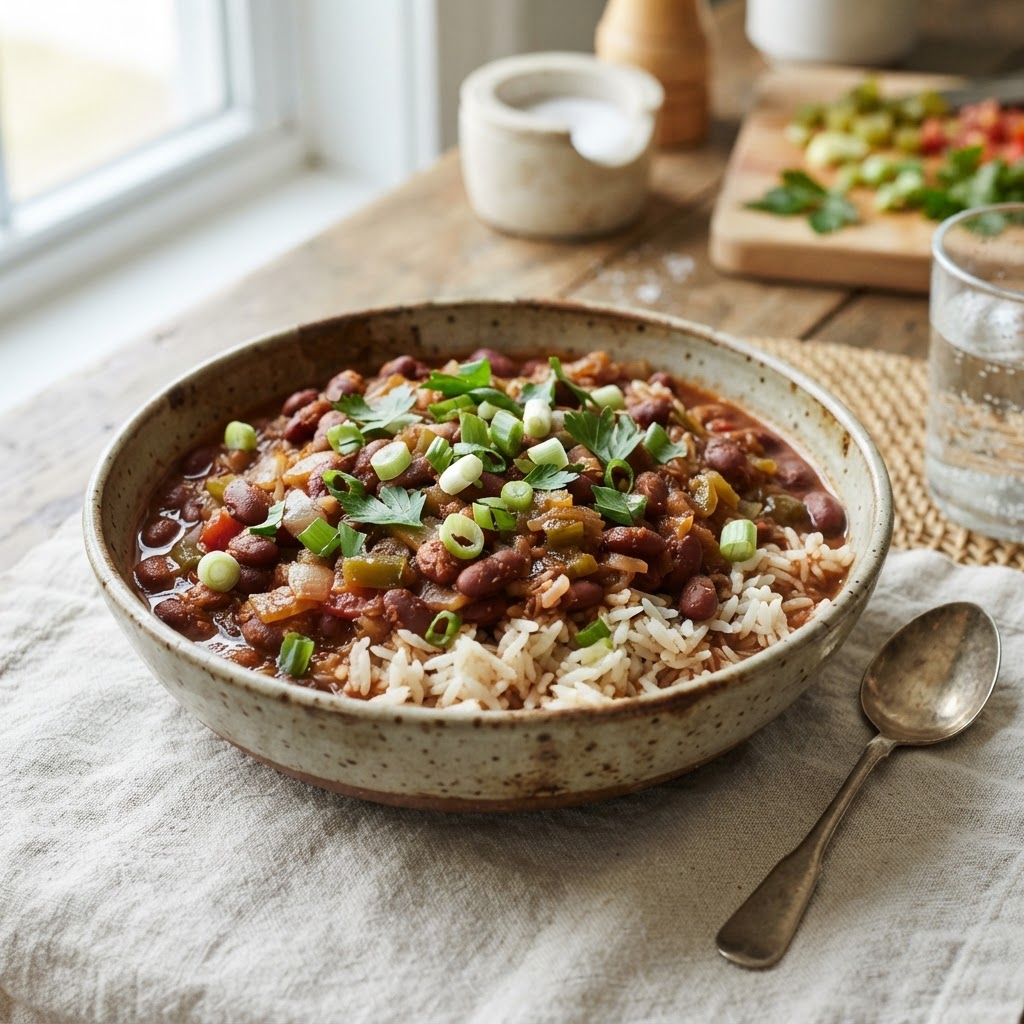 Smoky Red Beans and Rice