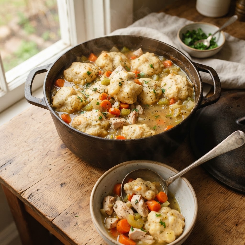 Classic Chicken and Dumplings