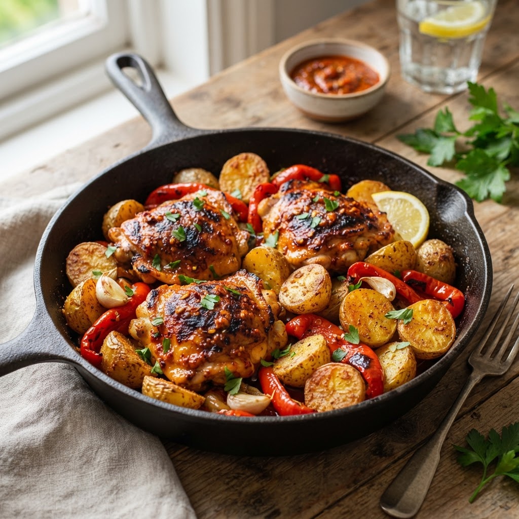 Peri Peri Chicken with Roasted Potatoes
