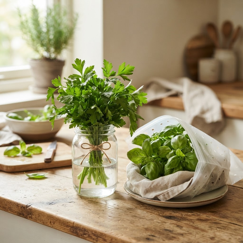 How to Store Fresh Herbs So They Last Longer