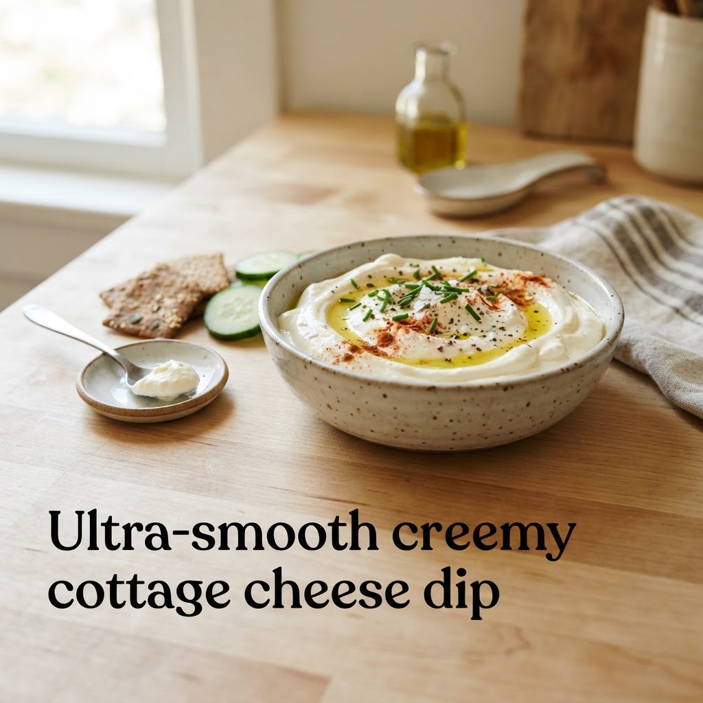How to Make Cottage Cheese Dip Smooth