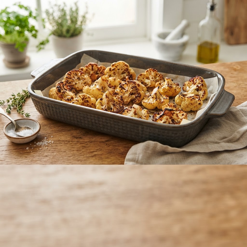 How to Roast Cauliflower at 425°F
