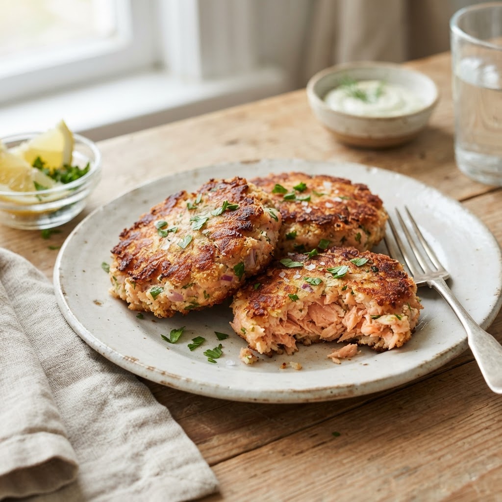 Salmon Patties with Canned Salmon