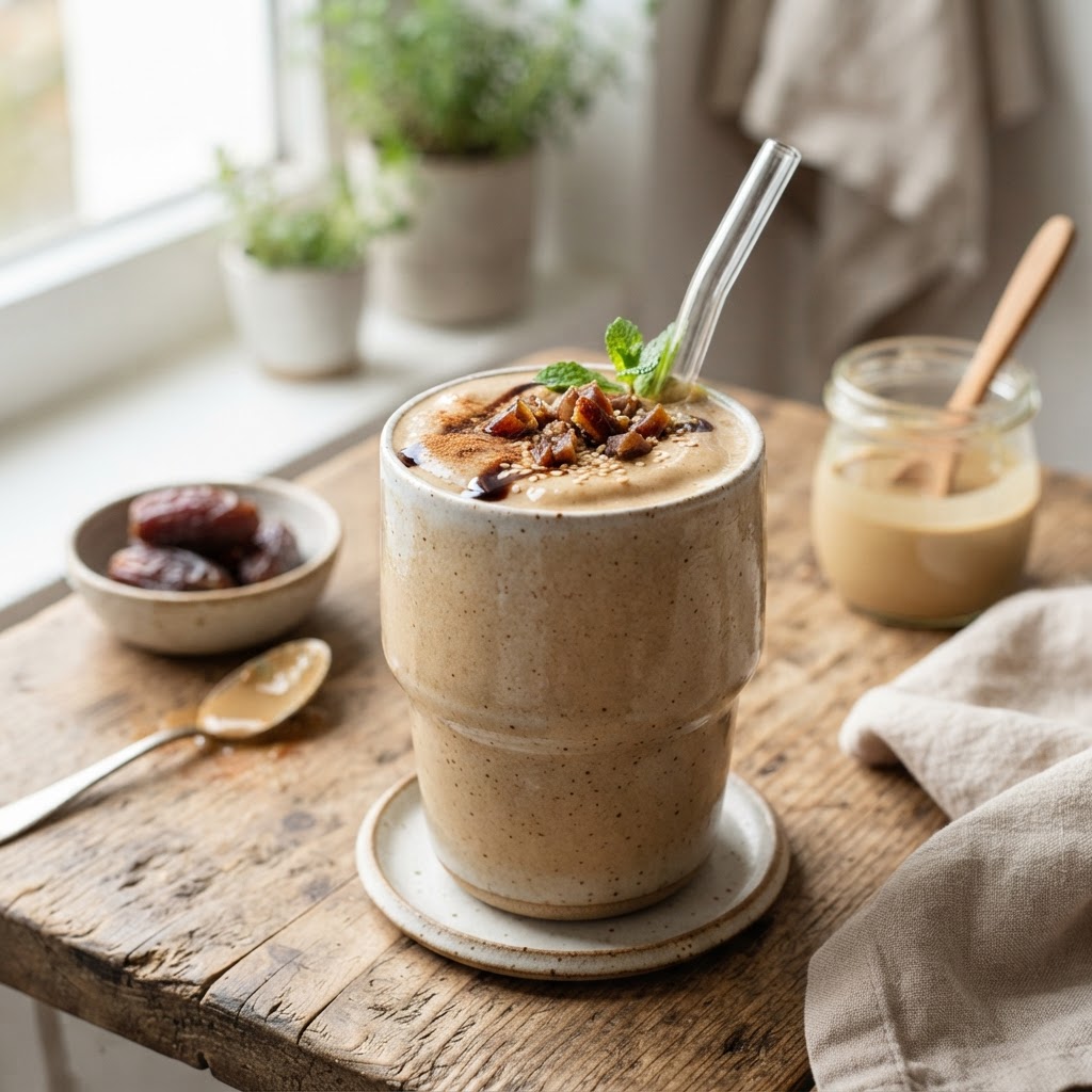 Date Tahini Smoothie