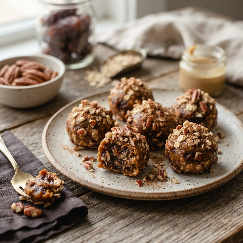 Date Caramel Pumpkin Bites