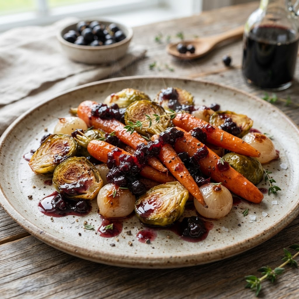 Black Currant Balsamic Glaze