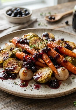 Black Currant Balsamic Glaze