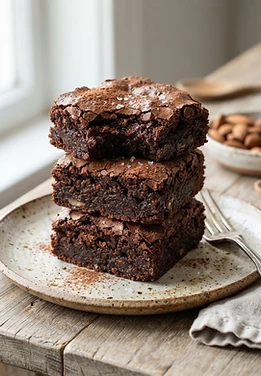 Date-Sweetened Brownies