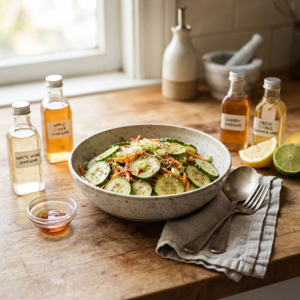 Rice Vinegar Substitutes: Choosing by Acidity and Flavor