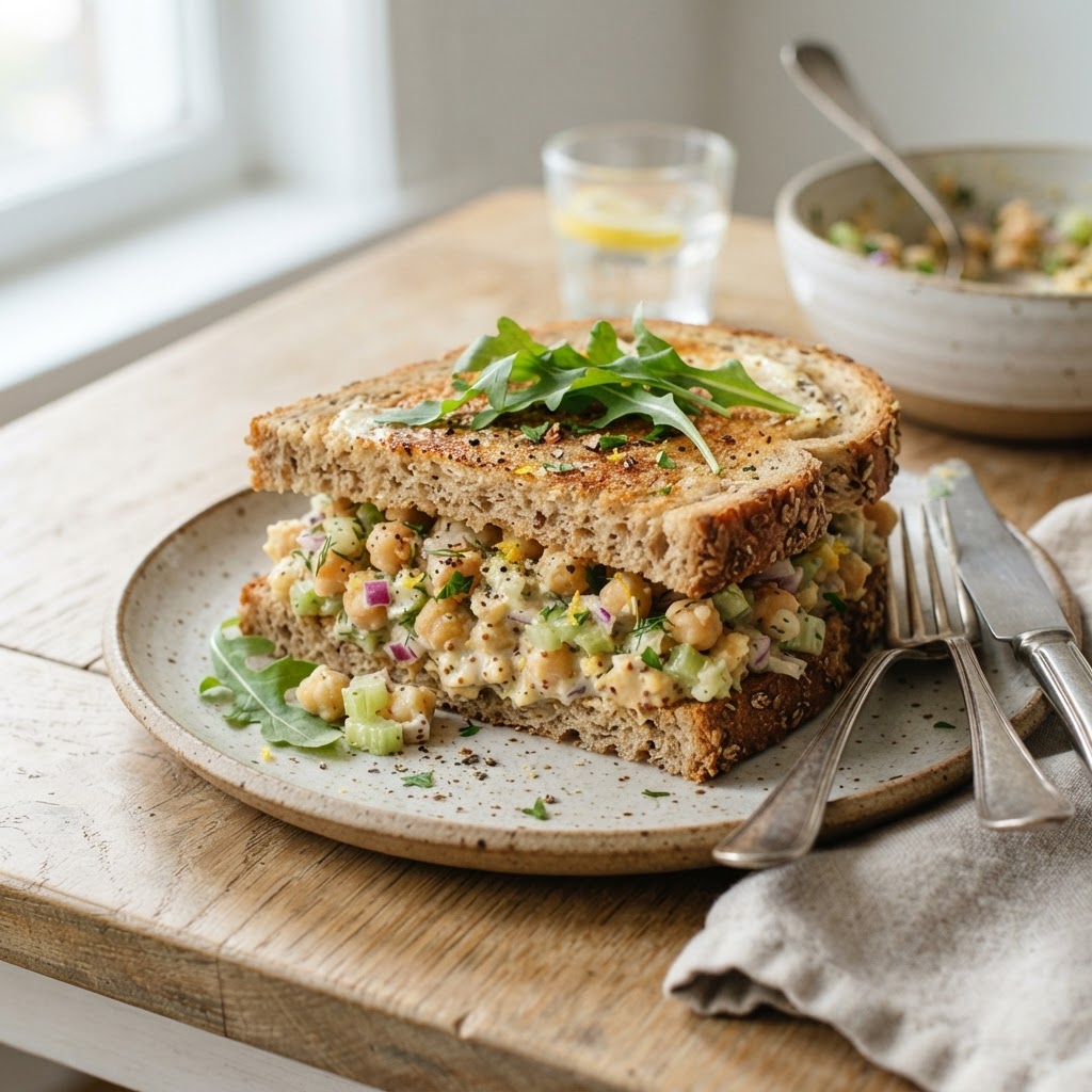 Chickpea Salad Sandwich