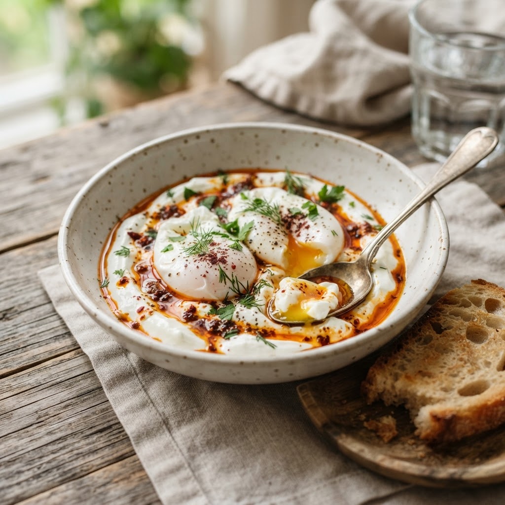 Turkish Eggs (Çılbır)