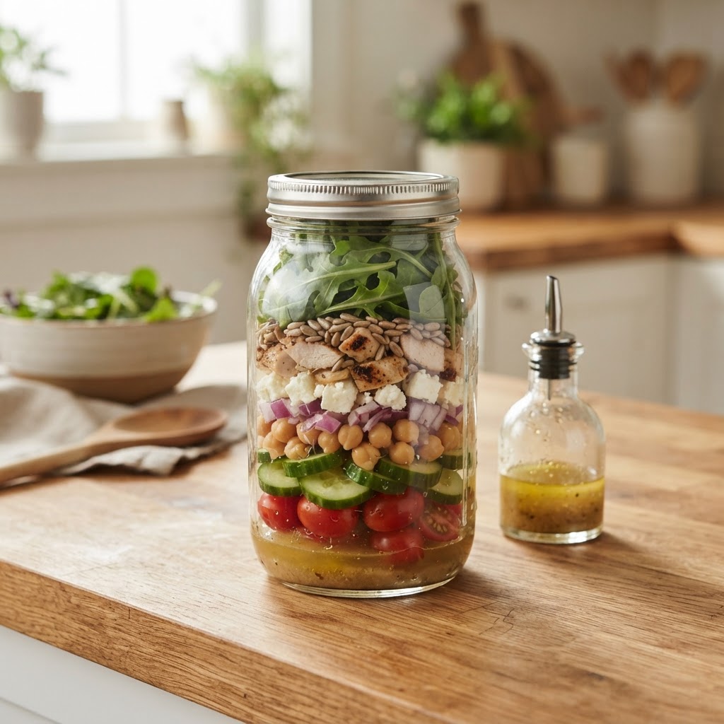 Why Salad Gets Watery After Dressing—and How to Build It for Meal Prep