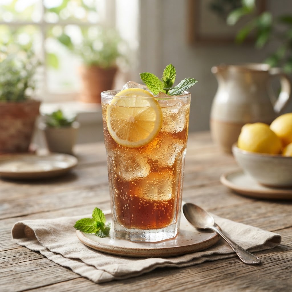 Sparkling Coffee Lemonade