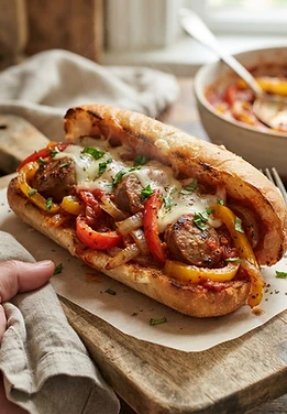 Slow Cooker Sausage Peppers and Onions
