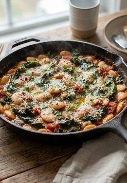 Tuscan Butter Beans with Kale