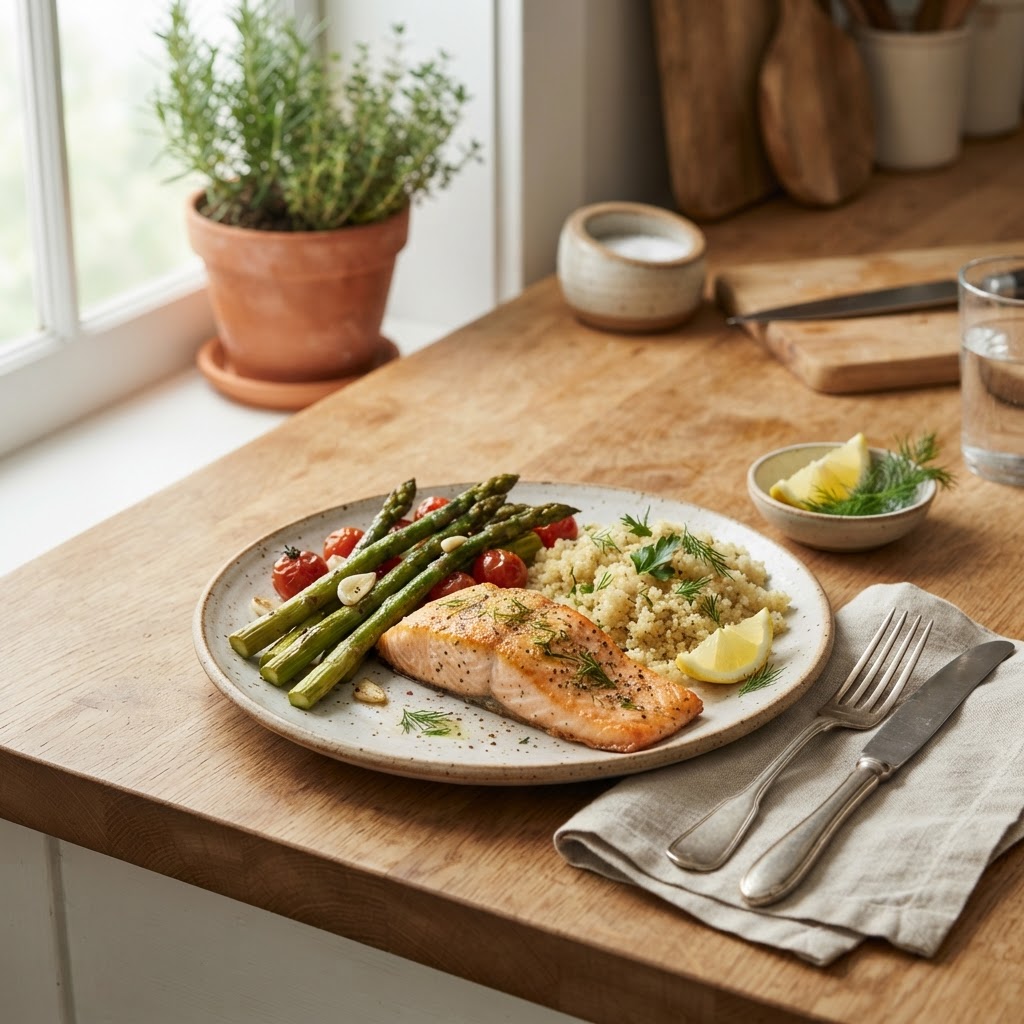 How to Build a Weeknight Dinner From One Protein, One Vegetable, and One Starch