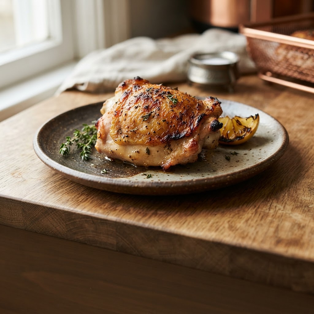 How Long to Air Fry Bone-In Chicken Thighs