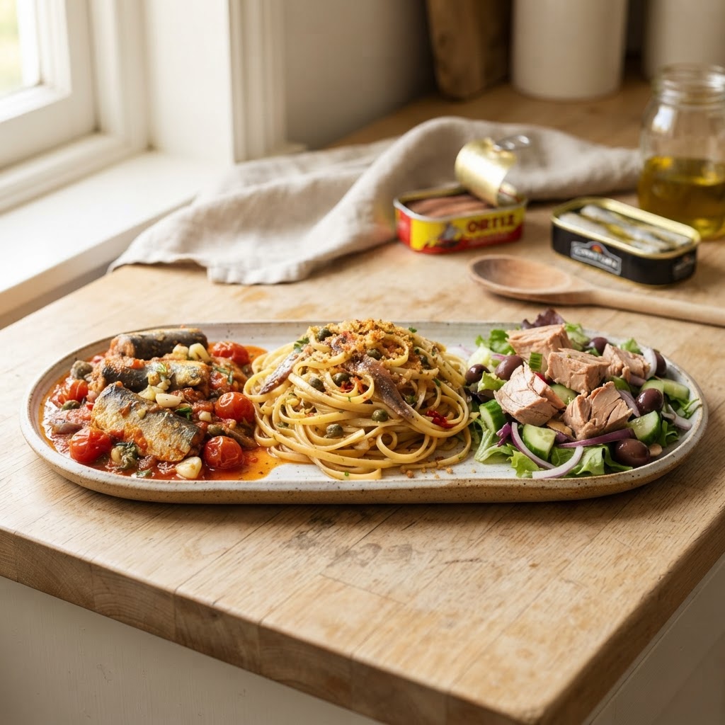 Sardines, Anchovies, and Tuna: How Tinned Fish Behave Differently in Cooking