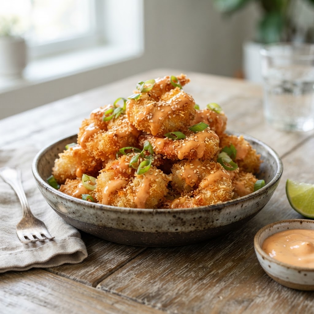 Air Fryer Bang Bang Shrimp