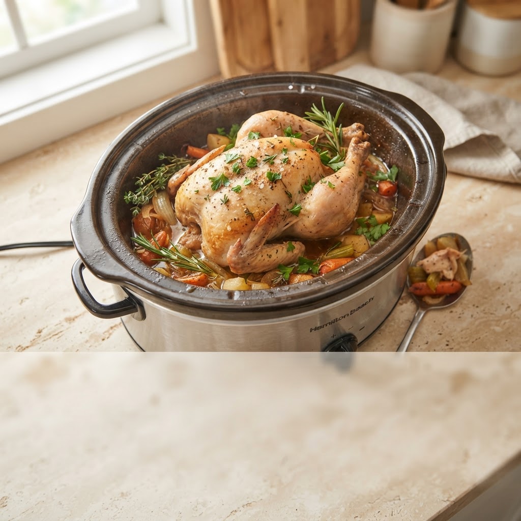 How Long to Cook a Whole Chicken in a Slow Cooker