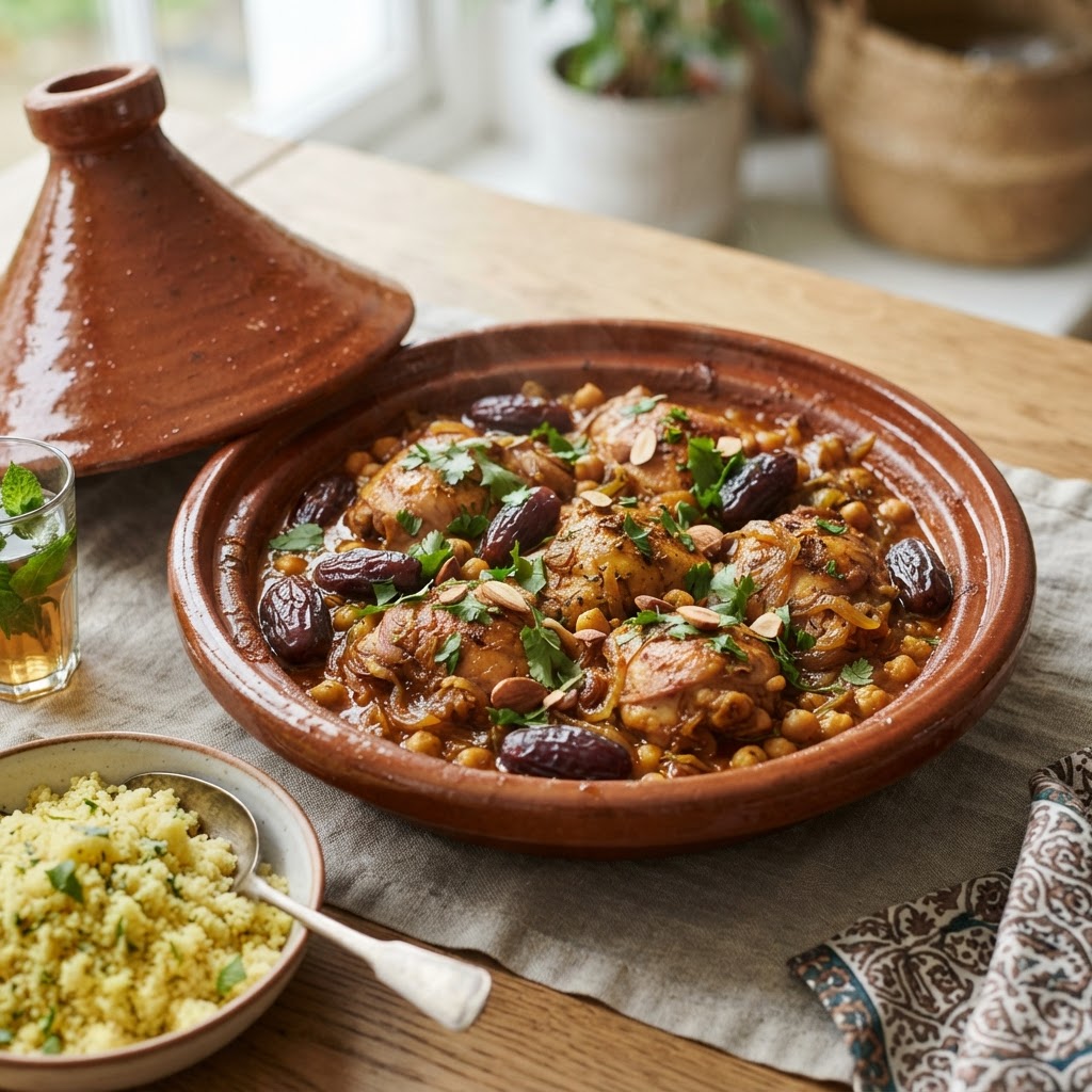 Medjool Date Chicken Tagine