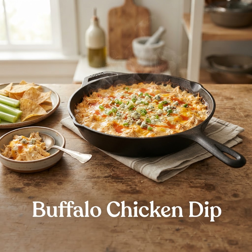 How to Make Buffalo Chicken Dip Ahead