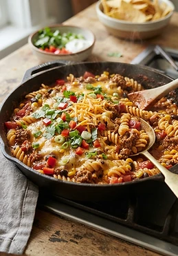One Pot Taco Pasta