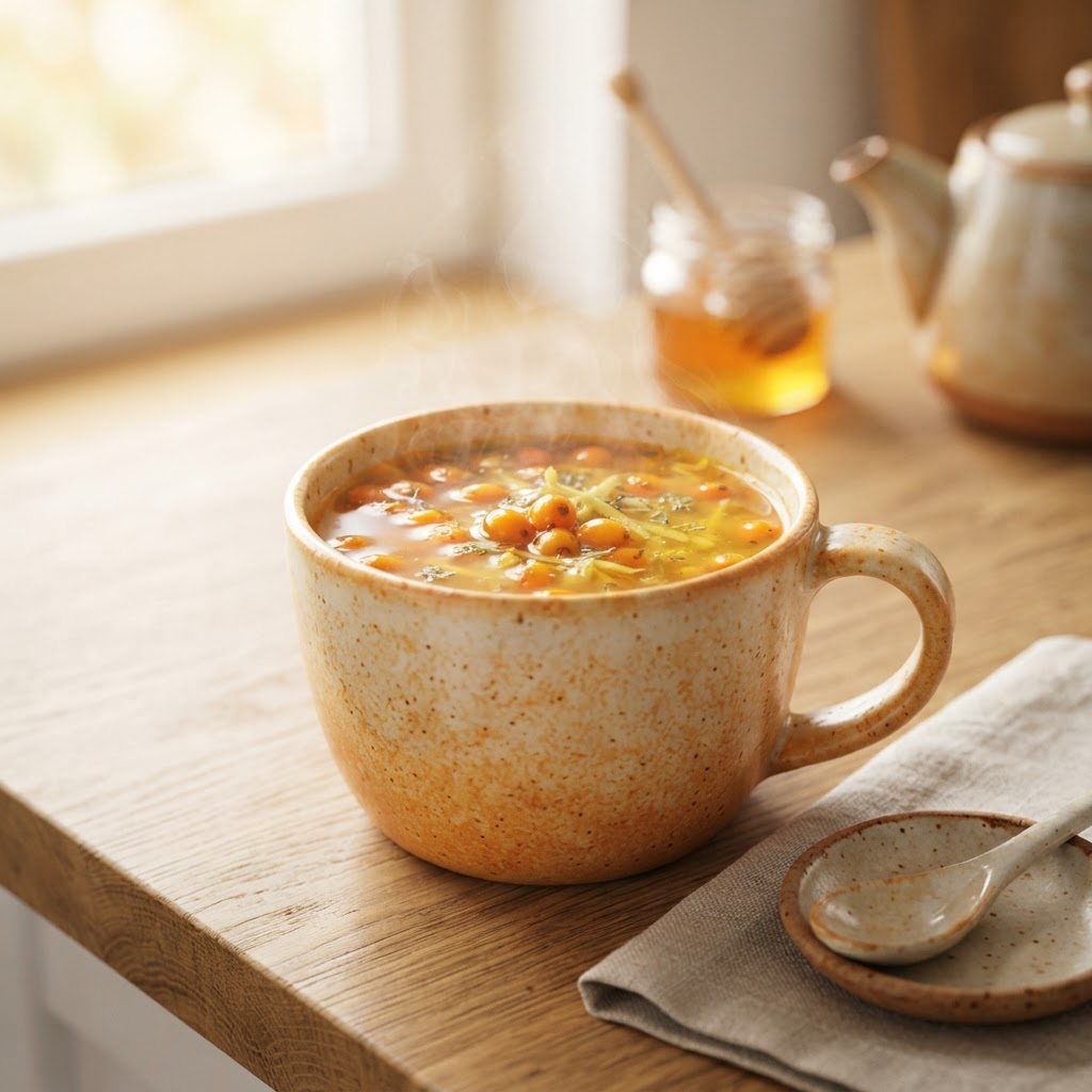 Seabuckthorn Berry Tea