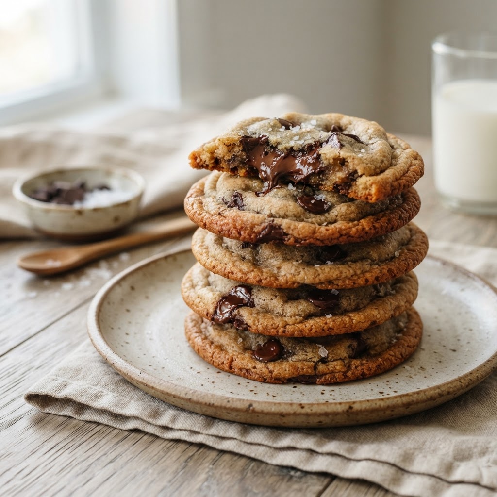 Sourdough Discard Chocolate Chip Cookies