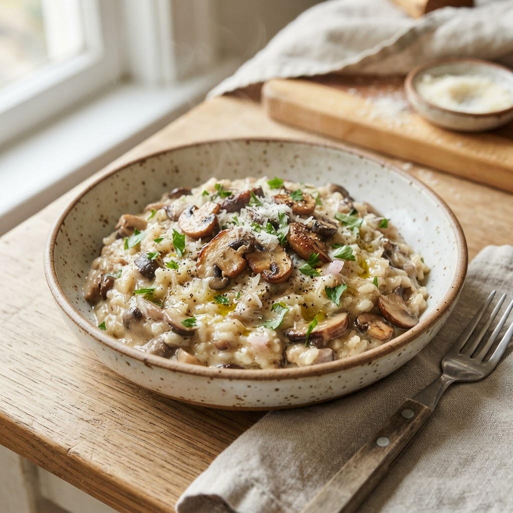 Mushroom Risotto