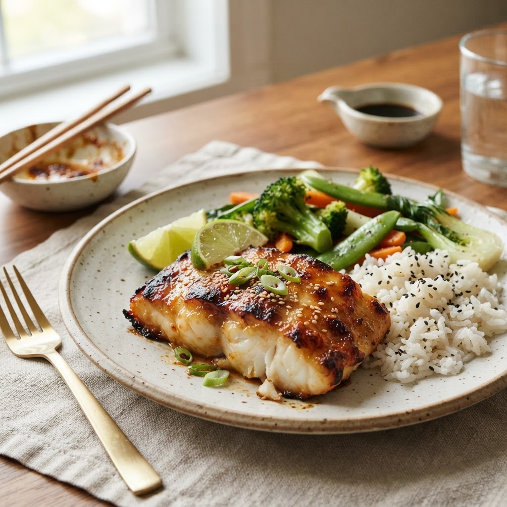 Air Fryer Miso Cod