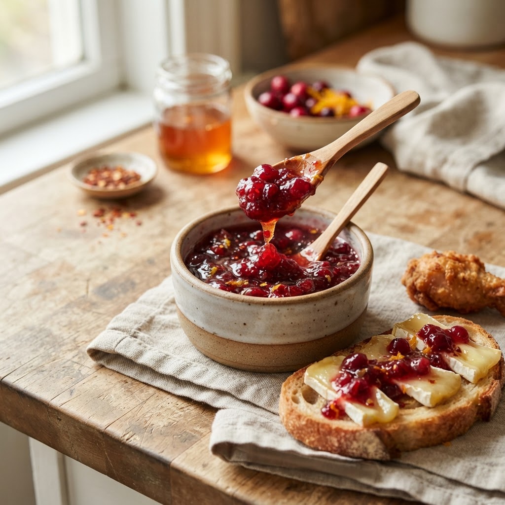 Cranberry Hot Honey Sauce
