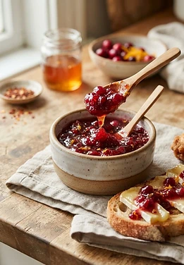 Cranberry Hot Honey Sauce
